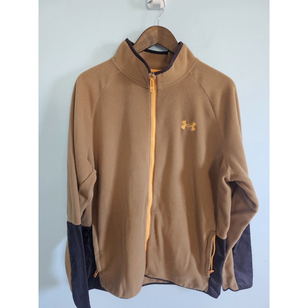 Under Armour Men's OD Polartec Forge Gorpcore Full-Zip jacket Antique Ochre XL